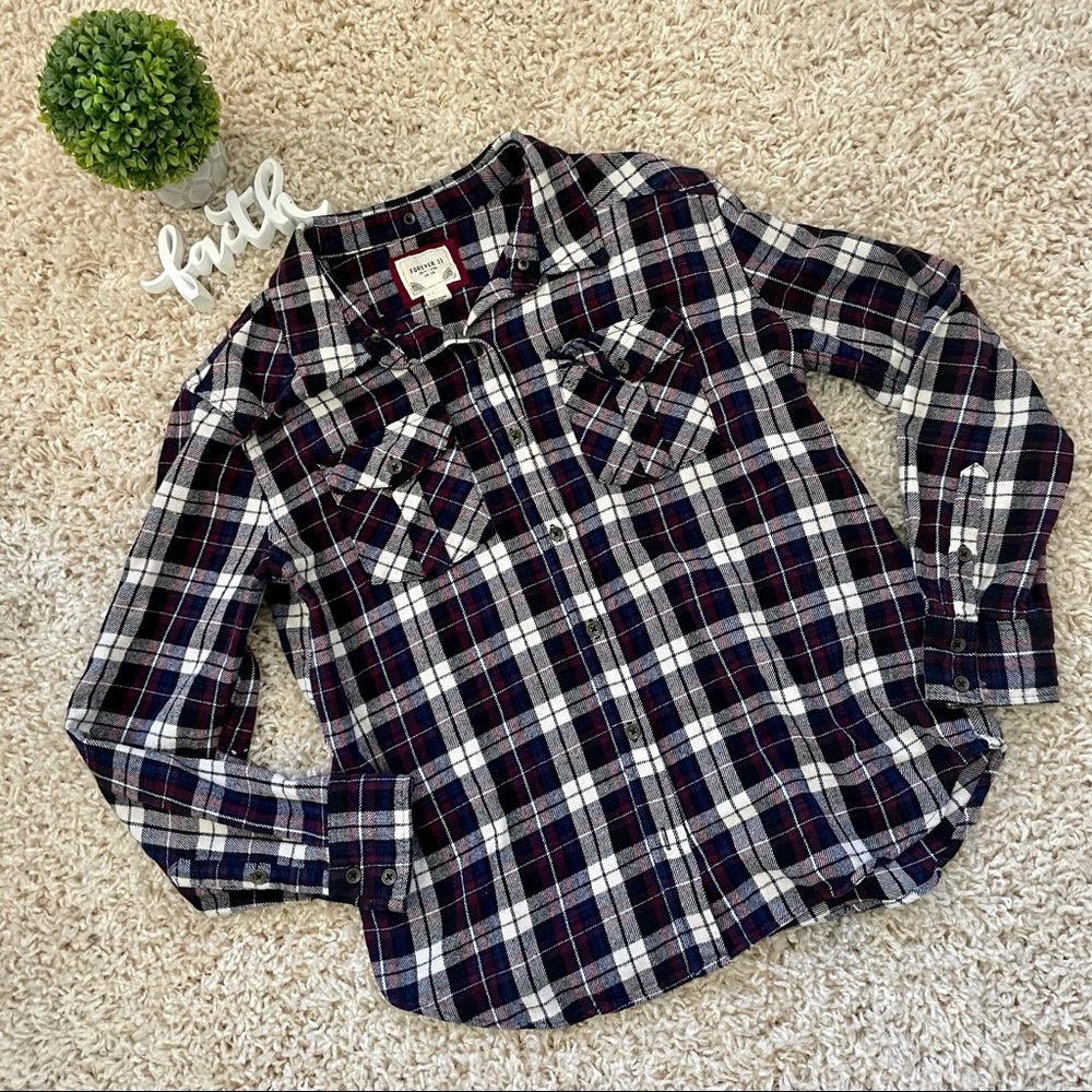 Forever 21 Plaid Shirt